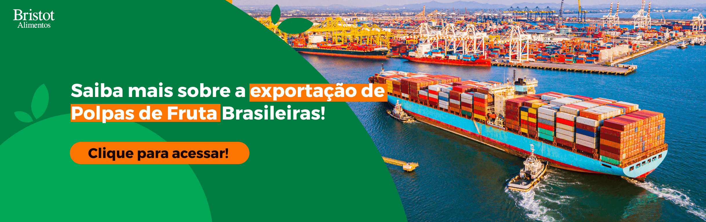 exportação de polpa de fruta